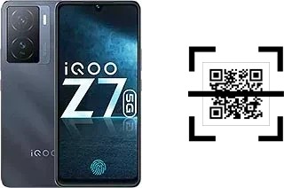 Comment lire les codes QR sur un vivo iQOO Z7 ?