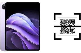 Comment lire les codes QR sur un vivo Pad3 ?