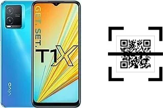 Comment lire les codes QR sur un vivo T1x (India) ?