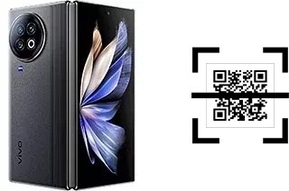 Comment lire les codes QR sur un vivo X Fold2 ?