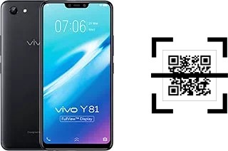 Comment lire les codes QR sur un vivo Y81 ?