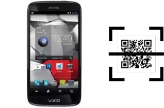 Comment lire les codes QR sur un Vizio VP800 ?