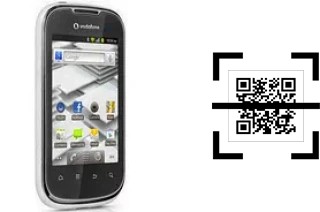 Comment lire les codes QR sur un Vodafone V860 Smart II ?