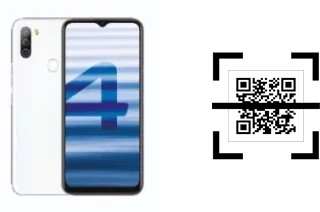 Comment lire les codes QR sur un Wings Mobile W4 ?