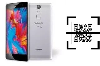 Comment lire les codes QR sur un Wolder Wiam 65 Lite ?