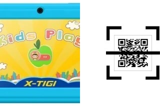 Comment lire les codes QR sur un X-TIGI KIDS Tab ?