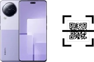 Comment lire les codes QR sur un Xiaomi Civi 3 ?