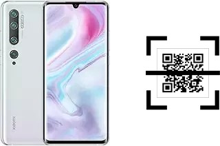 Comment lire les codes QR sur un Xiaomi Mi CC9 Pro ?