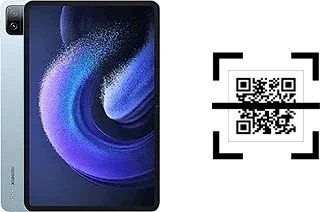 Comment lire les codes QR sur un Xiaomi Pad 6 ?