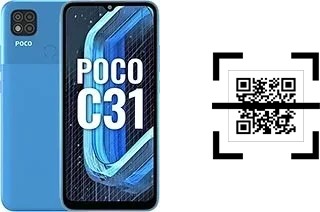 Comment lire les codes QR sur un Xiaomi Poco C31 ?