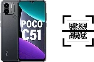 Comment lire les codes QR sur un Xiaomi Poco C51 ?