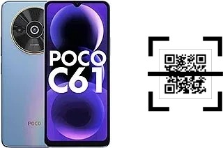 Comment lire les codes QR sur un Xiaomi Poco C61 ?