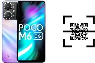 Comment lire les codes QR sur un Xiaomi Poco M6 ?