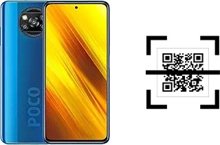 Comment lire les codes QR sur un Xiaomi Poco X3 NFC ?