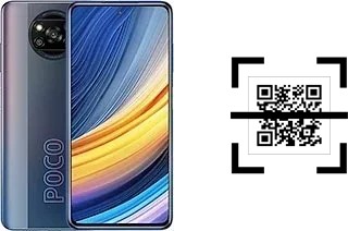 Comment lire les codes QR sur un Xiaomi Poco X3 Pro ?