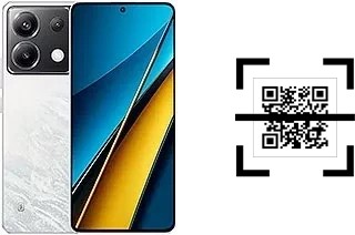 Comment lire les codes QR sur un Xiaomi Poco X6 ?