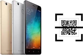 Comment lire les codes QR sur un Xiaomi Redmi 3 Pro ?