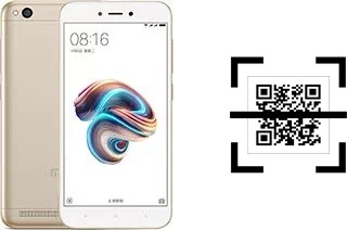 Comment lire les codes QR sur un Xiaomi Redmi 5A ?