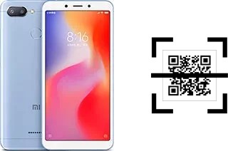 Comment lire les codes QR sur un Xiaomi Redmi 6 ?