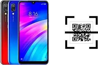 Comment lire les codes QR sur un Xiaomi Redmi 7 ?