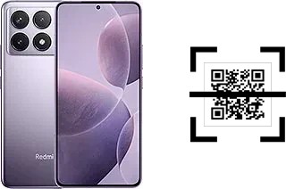 Comment lire les codes QR sur un Xiaomi Redmi K70 ?