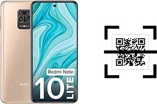 Comment lire les codes QR sur un Xiaomi Redmi Note 10 Lite ?