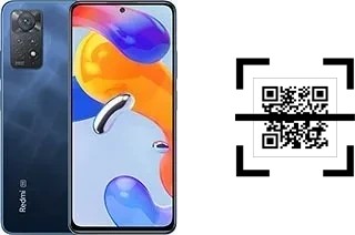 Comment lire les codes QR sur un Xiaomi Redmi Note 11 Pro 5G ?