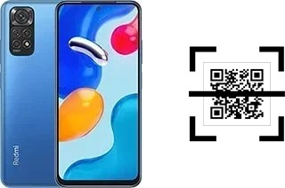 Comment lire les codes QR sur un Xiaomi Redmi Note 11S ?