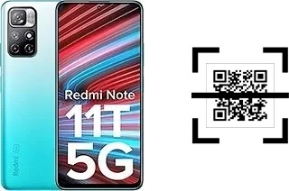 Comment lire les codes QR sur un Xiaomi Redmi Note 11T 5G ?