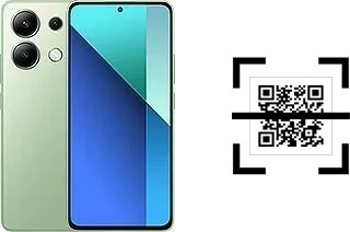 Comment lire les codes QR sur un Xiaomi Redmi Note 13 4G ?