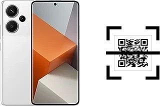 Comment lire les codes QR sur un Xiaomi Redmi Note 13 Pro+ ?