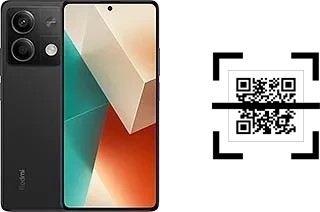 Comment lire les codes QR sur un Xiaomi Redmi Note 13 ?