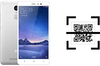 Comment lire les codes QR sur un Xiaomi Redmi Note 3 ?