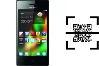 Comment lire les codes QR sur un Xion XI-CE480 ?