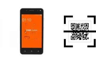 Comment lire les codes QR sur un ZH-K Mobile Ace 3 ?