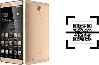 Comment lire les codes QR sur un ZTE Axon Max ?