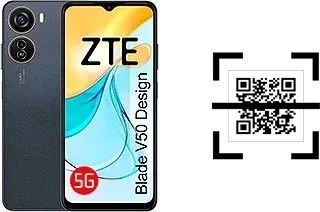 Comment lire les codes QR sur un ZTE Blade V50 Design ?