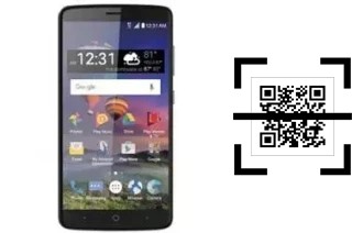 Comment lire les codes QR sur un ZTE Max Blue LTE ?