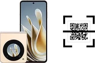 Comment lire les codes QR sur un ZTE nubia Flip ?