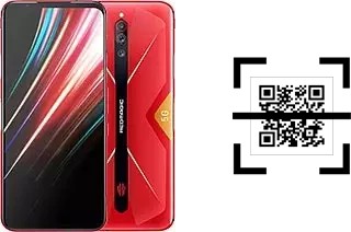 Comment lire les codes QR sur un ZTE nubia Red Magic 5G ?