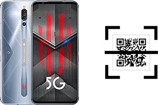 Comment lire les codes QR sur un ZTE nubia Red Magic 5S ?