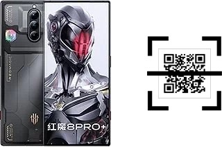 Comment lire les codes QR sur un ZTE nubia Red Magic 8 Pro+ ?