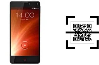 Comment lire les codes QR sur un ZTE nubia Z5S mini NX403A ?