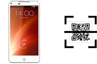 Comment lire les codes QR sur un ZTE nubia Z5S ?