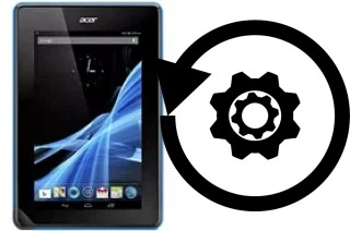 Comment réinitialiser ou reset un Acer Iconia Tab B1-A71