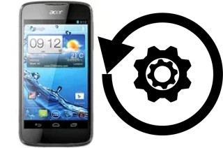 Comment réinitialiser ou reset un Acer Liquid Gallant E350