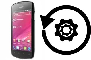 Comment réinitialiser ou reset un Acer Liquid Glow E330