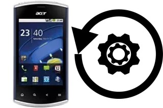 Comment réinitialiser ou reset un Acer Liquid mini E310