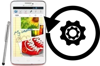 Comment réinitialiser ou reset un alcatel One Touch Scribe Easy