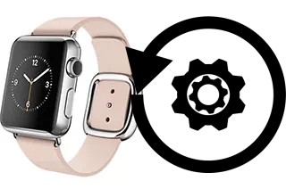 Comment réinitialiser ou reset un Apple Watch 38mm